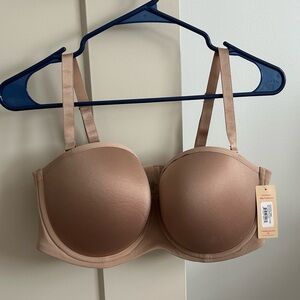 Thirdlove 24/7 Classic Strapless Bra in Size 38D